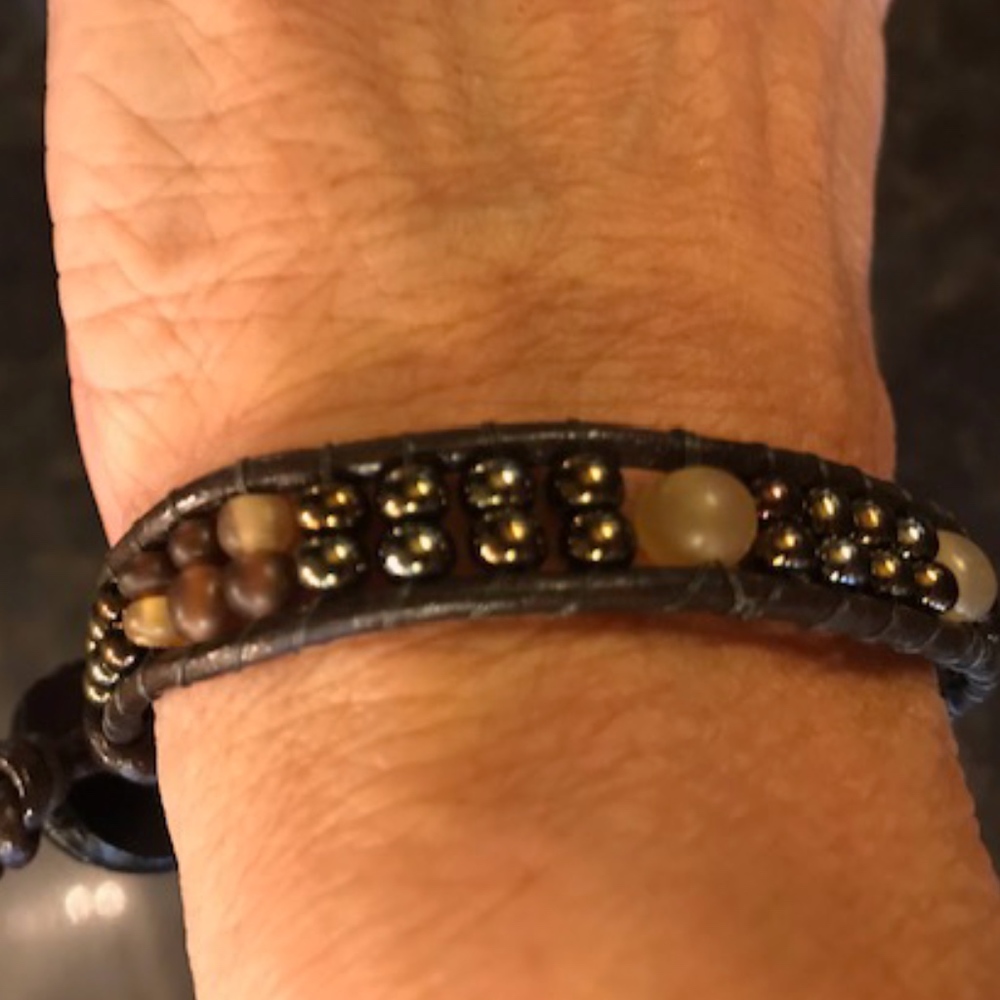 Leather Wrap Bracelet #84